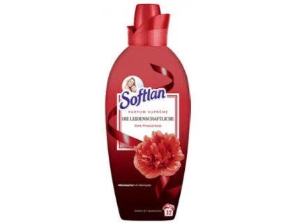 Softlan Supreme - červená pivoňka 800 ml, 32 dávek